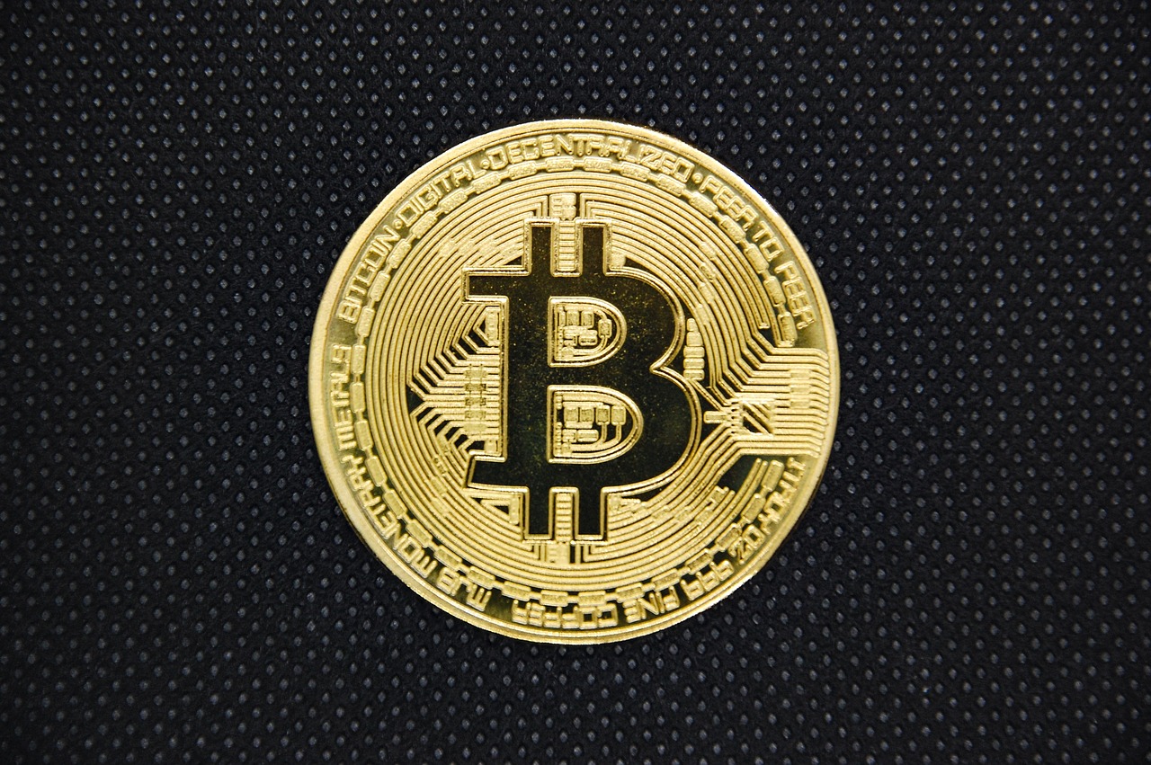 Bitcoin and blockchain concept